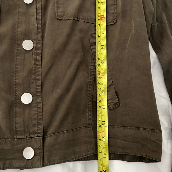 NWOT Sanctuary Women’s Green button jacket Size Large - Picture 3 of 6